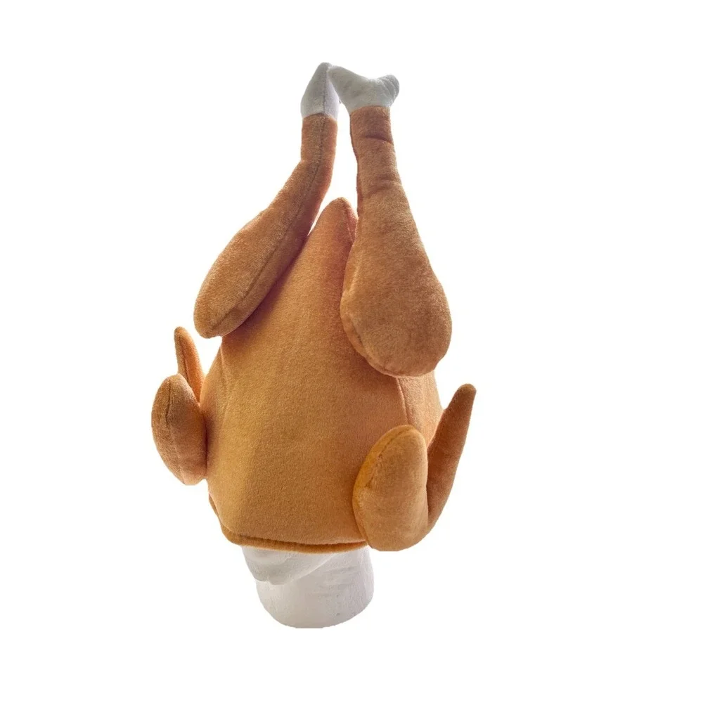 Costume Hat Thanksgiving Turkey Adult Cosplay Dress Up Holiday Party Accessory